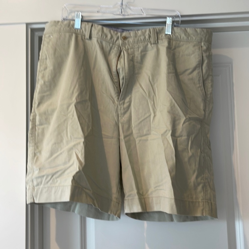 Khaki shorts in excellent condition.